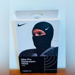 Nike Pro Therma-Fit Hyperwarm Hood Ski Mask - BRAND NEW IN BOX Football Black